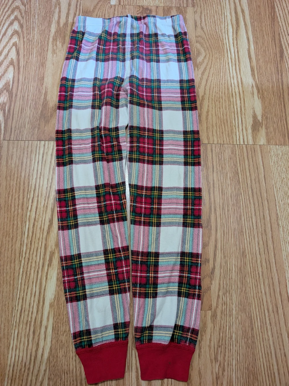 Hanna Andersson Holiday Plaid Pajamas Long Sleeve Pants 120 6/6